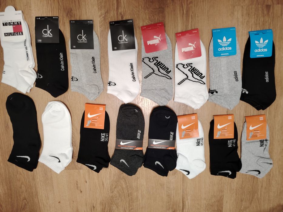 Къси и дълги чорапи на Адидас,Nike,СК,Пума