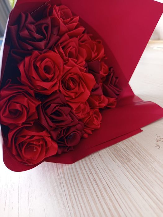 Продам букеты из атласной ленты