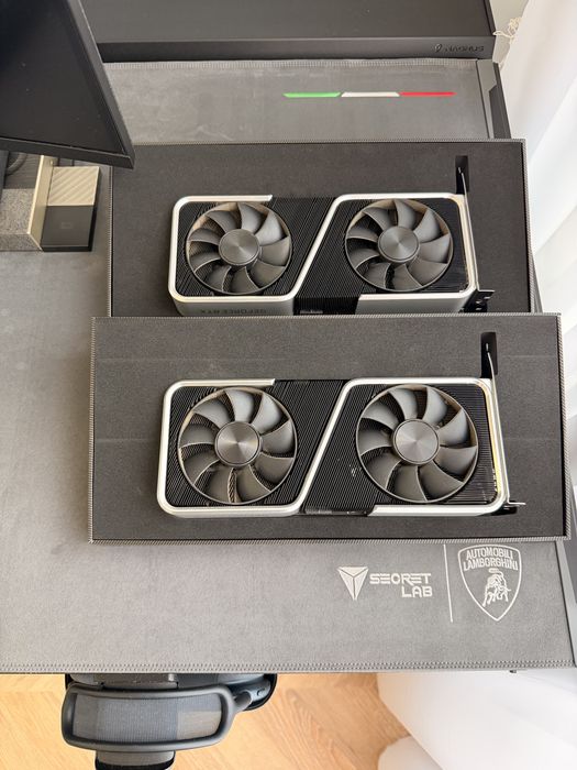 Видеокарти Nvidia GEFORCE RTX 3060TI + 3070 FE