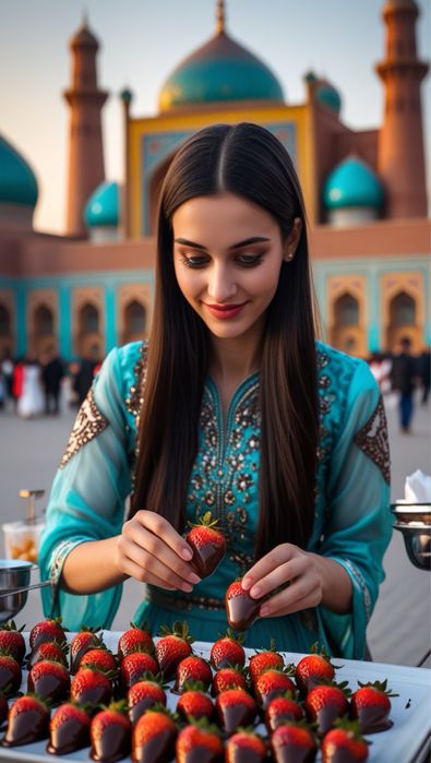 Клубника в шоколаде