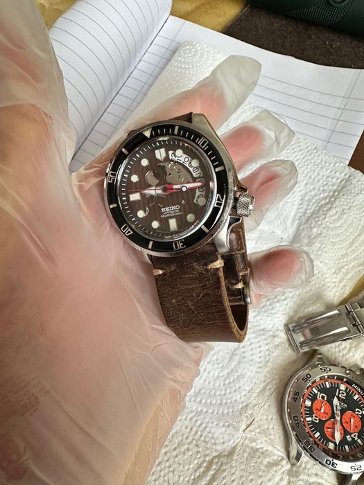 Seiko skeleton automatic - custom made edition