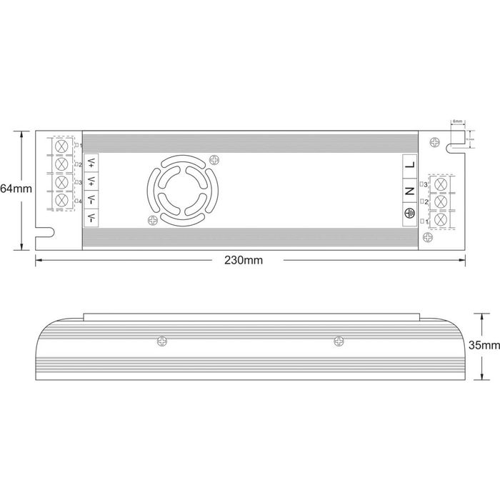 Мощные блоки питания для LED (12V) — 400W и 500W