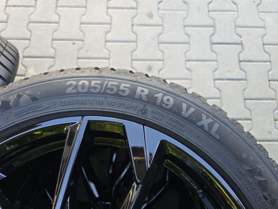 Set jante aliaj Originale Renault 19" Noi cu  anvelope  205/55 R19  Austral   Koleos   Captur   Megane   Arkana   Espace   Scenic   5x114.3mm