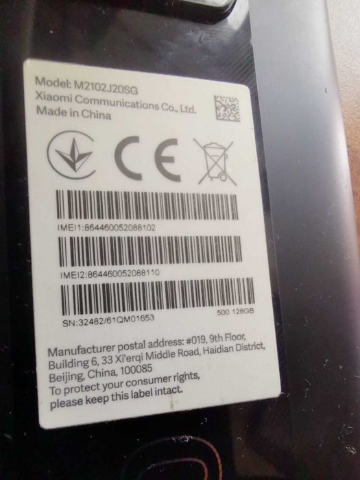Xiaomi Poco X3 PRO 128 GB din 2022 bateria defecta