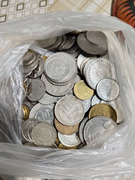 Монеты Узбекистана