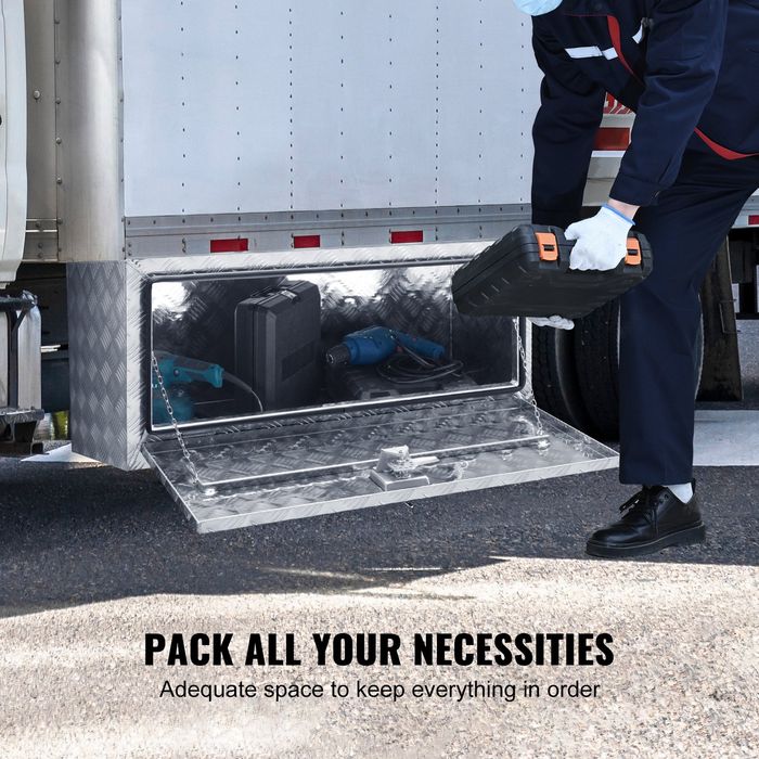 Cutie Camion Subcaroserie,914x355x405mm,Aluminiu,inchidere Securizata