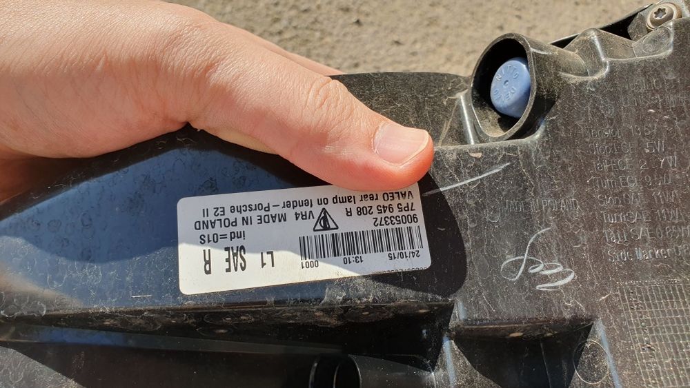 Стопове Cayenne 958 Facelift USA червен мигач