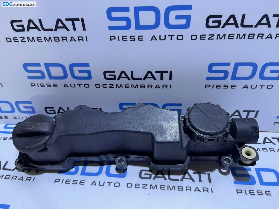 Capac Culbutori Chiulasa Motor Epurator Gaze Peugeot 5008 1.6 HDI 2009 - 2017 Cod 9651815680 [D0728]
