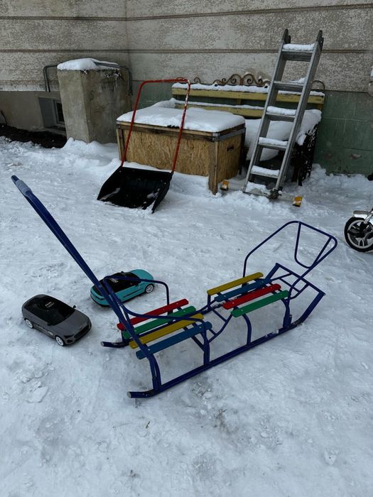 Продам санки для двоих