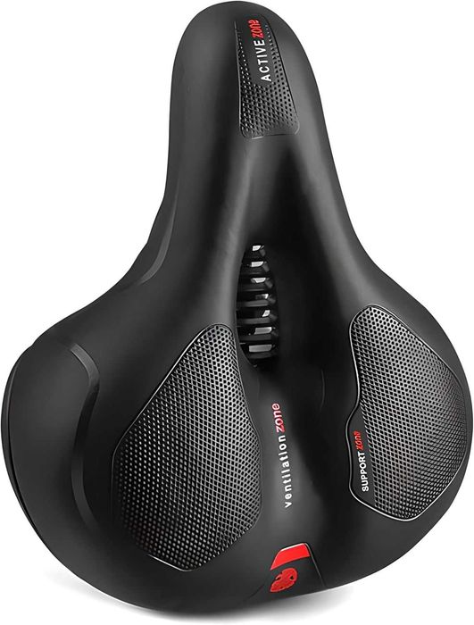 Sa bicicleta sport din spuma moale suspensie arcuri ventilatie scaun