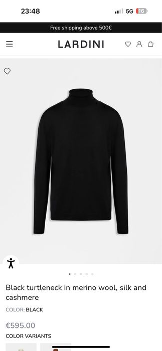 Мъжки пуловер LARDINI Made in Italy 52 размер M-L