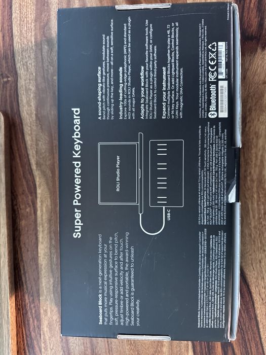 Roli lumi play and Seaboard block studio edition