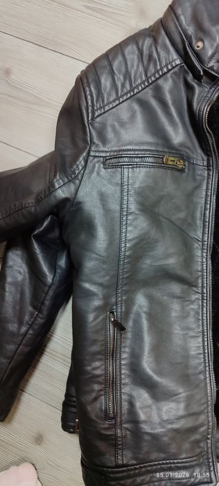 Мъжко яке от еко кожа