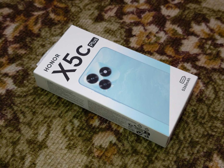 Honor X5c Plus, черен, НОВ