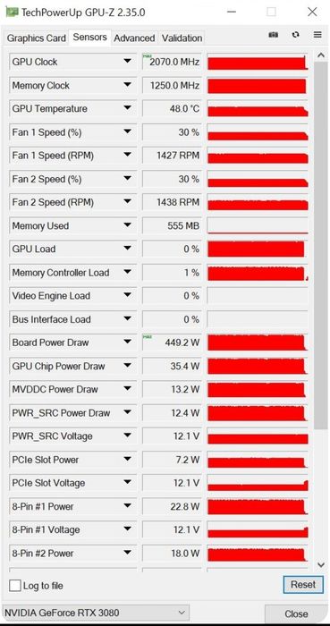 Видеокарта RTX 3080 GameRock