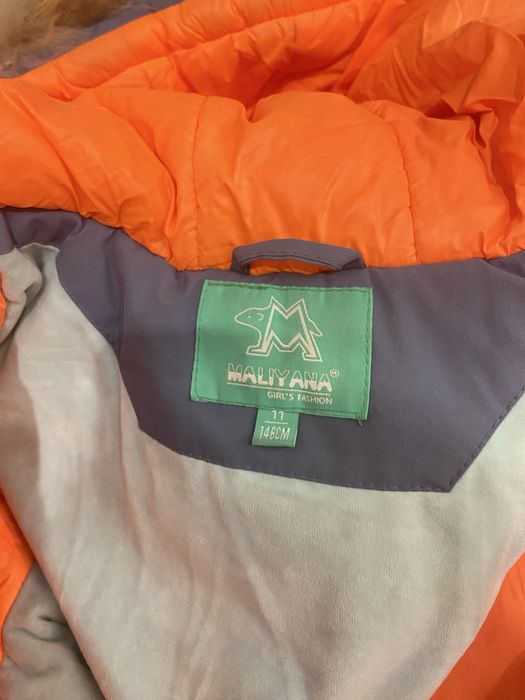 Детский куртка на девочке