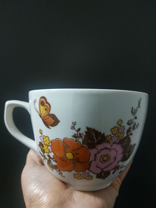 Чайные  пары- гиганты. Винтаж.