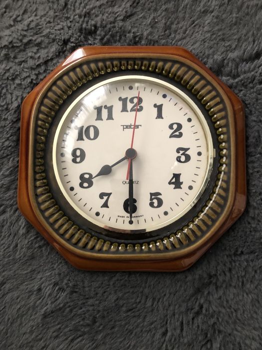 Mid Century Ceas perete - ceramica Germany