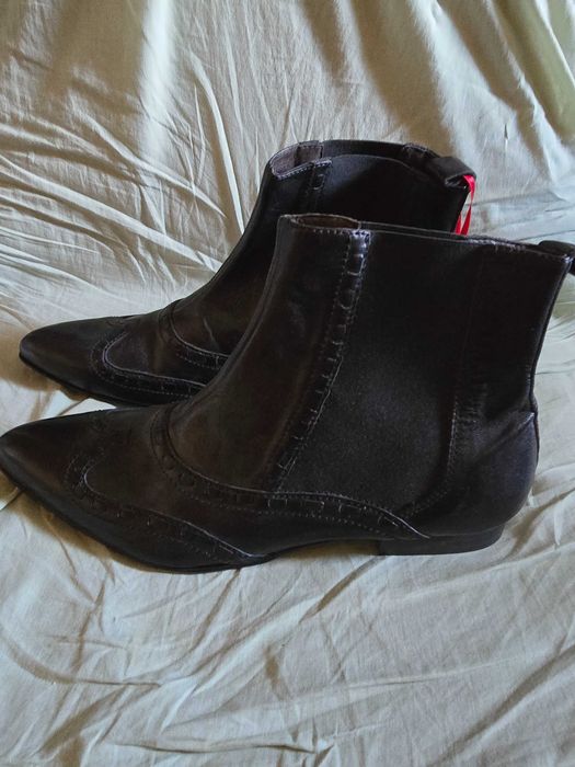 Мъжки кожени ботуши Daris