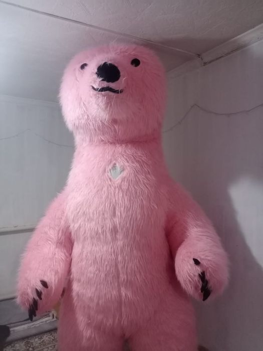 Мишка тедди розовый