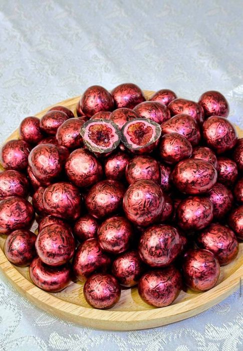 Турецкие дрожжи клубника в бельгийском шоколаде