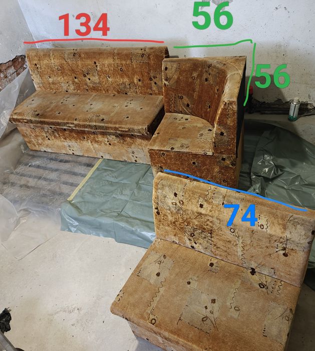 Кухненски ъглов диван