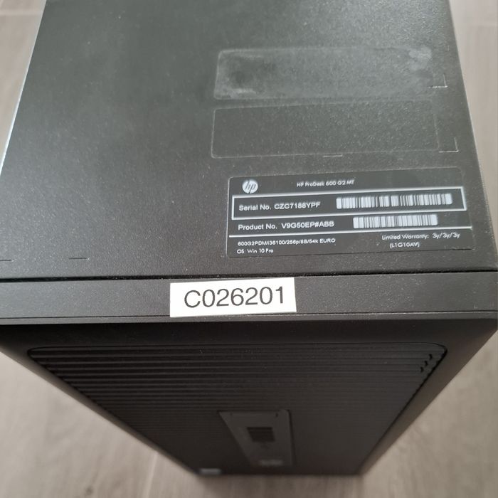Vând unitate PC HP ProDesk 600 G2 MT