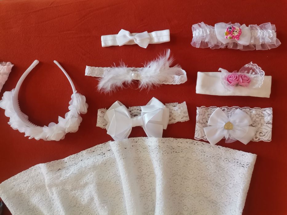 Коледна рокличка Contrast /Официални бебешки роклички Contrast