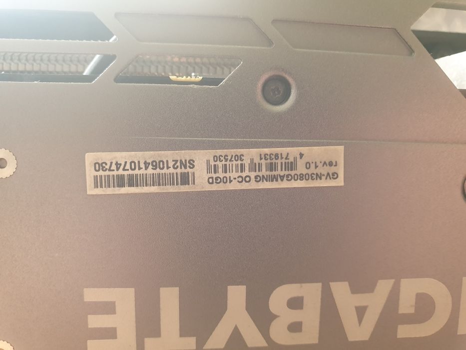 Видеокарта RTX3080 10gb