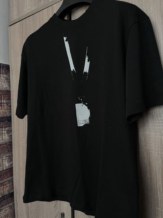 Maison Margiela Cotton Lanyard Logo тениска
