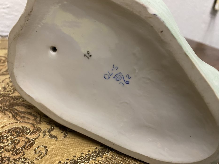 Винтидж колекционерска порцеланова фигура Киев 1970 маркировка