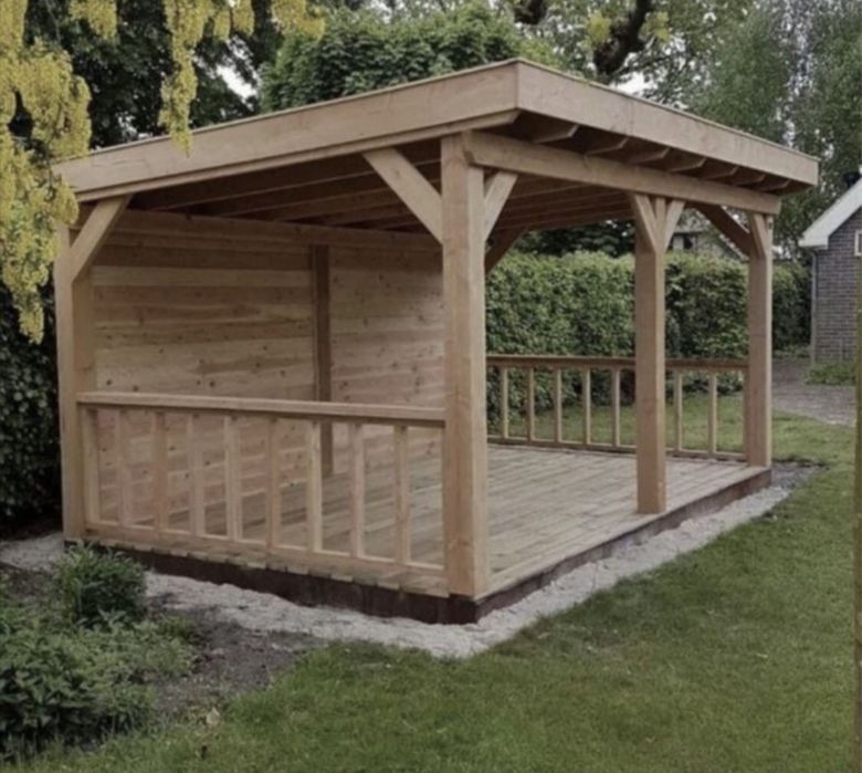 Foișoare, terase, magazii, pergole, căsuțe etc