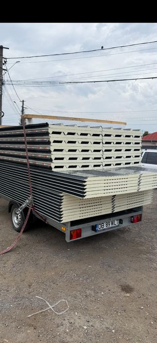 Panouri Sandwich 4 cm 78 lei mp Stoc Livrare Rapidă