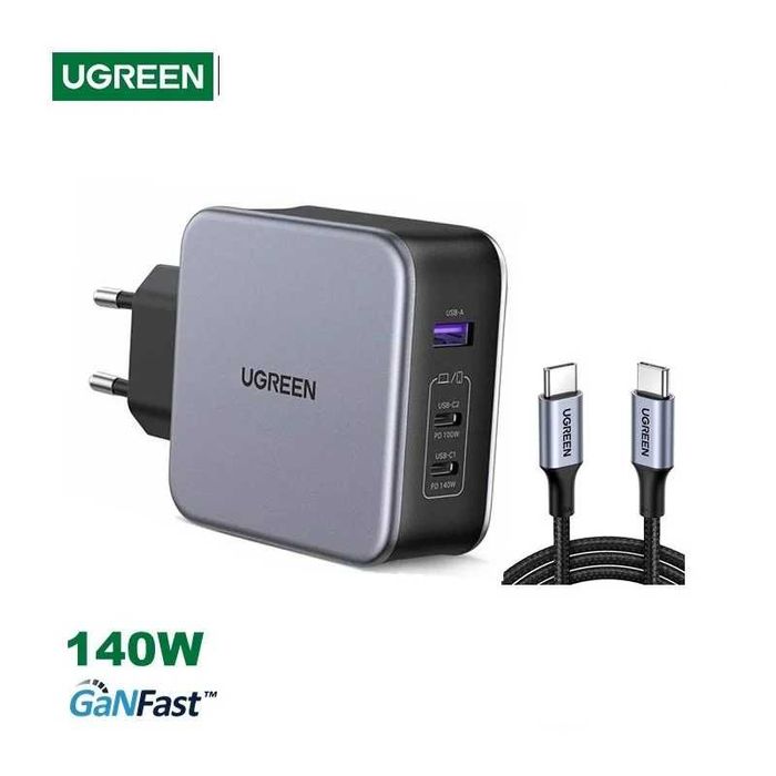 Ugreen Nexode 140W — Мощное GaN-Зарядное Устройство. Есть доставка