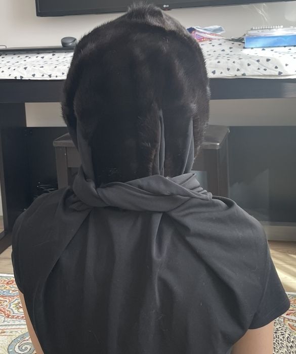 Норковый платок (шаль)