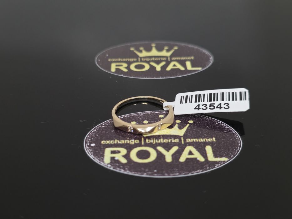 Bijuteria Royal: Inel aur 14k/1.14 gr