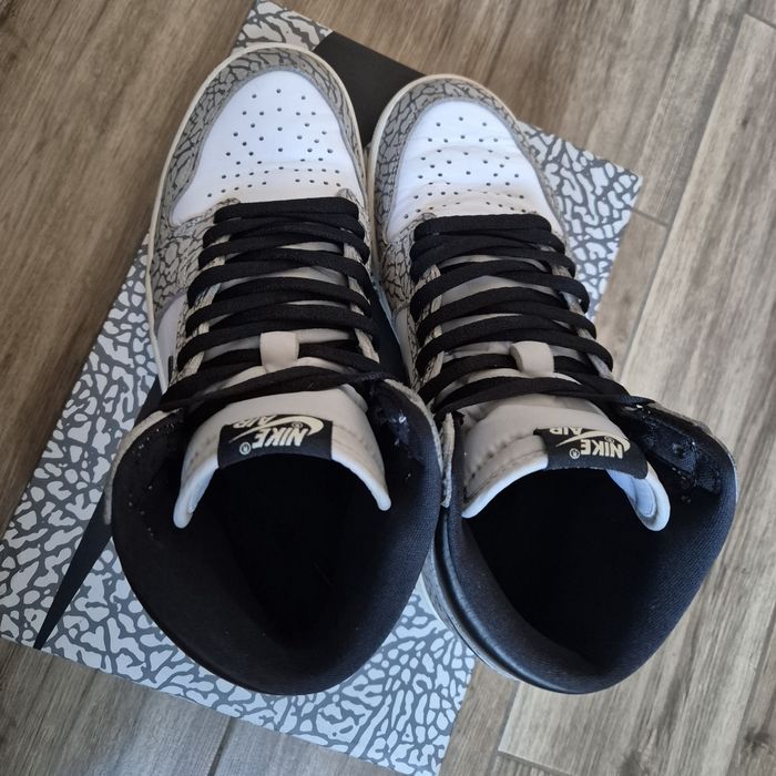 Air Jordan 1 Retro High OG White Cement