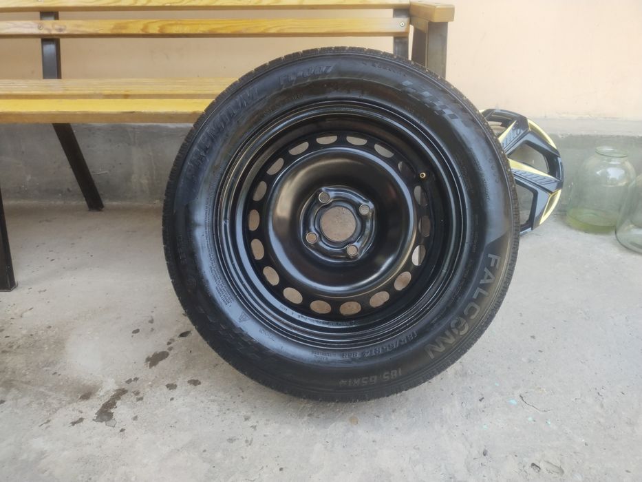 R 14 diska balon kalpaki bilan.. Bu