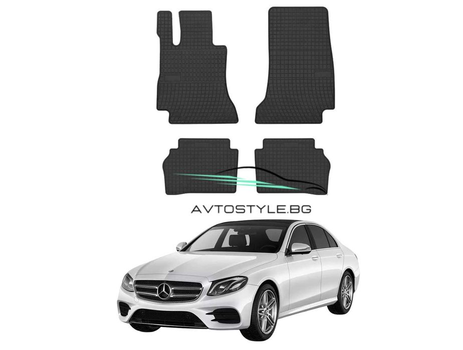 Гумени стелки за Mercedes E class W213, 2016-2023 г., Frogum - El Toro