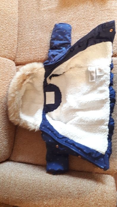 Бебешко зимно яке с много мека подплата