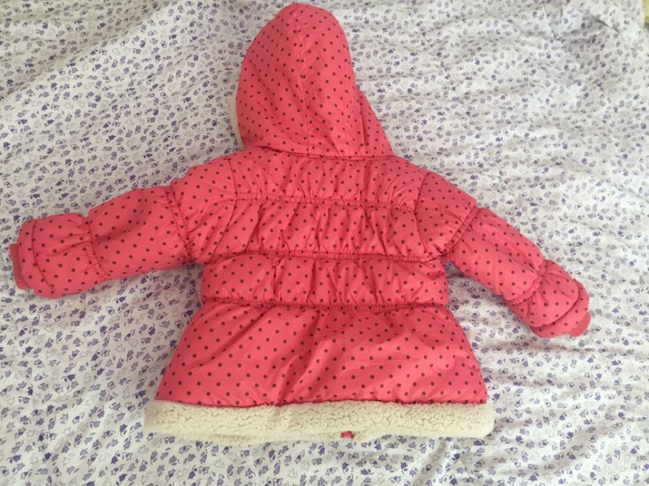 Детско зимно дебело яке, размер 12-18м.