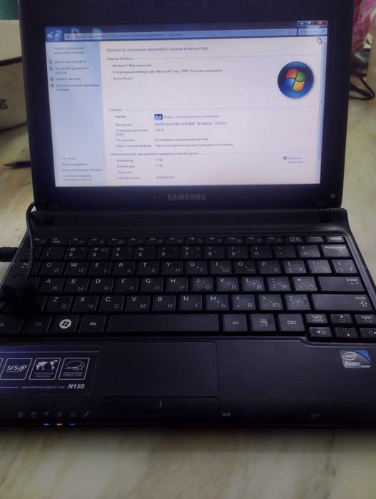 Продам samsung netbook n 150