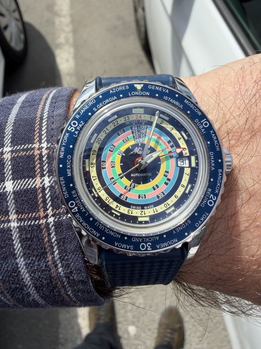 Ceas MIDO OCEAN STAR decompresion Worldtimer
