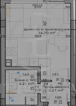 Продава се Едностаен апартамент в Пловдив, Кючук Париж - 36 кв.м за 1278 €/кв.м - Снимка #1