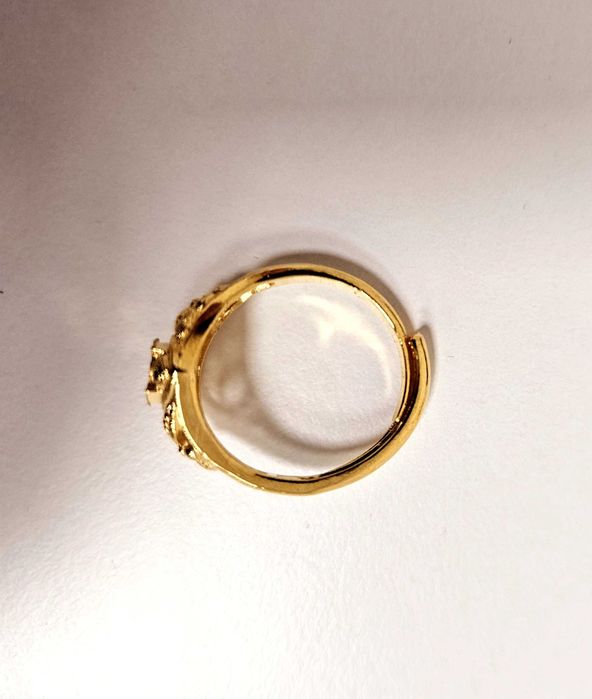 Пръстен позлатен