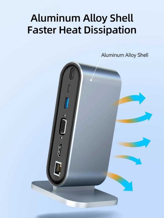 BYL2201 док-станция 12 в 1-USB 3,0 концентратор 12 портов.