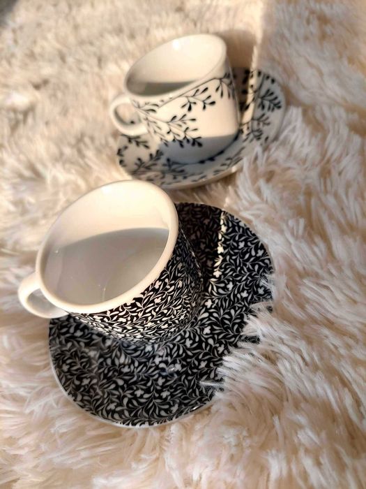 ПРОМОЦИЯ  САМО 14 ЛВ ЗА  1+1 комплект чаши за кафе