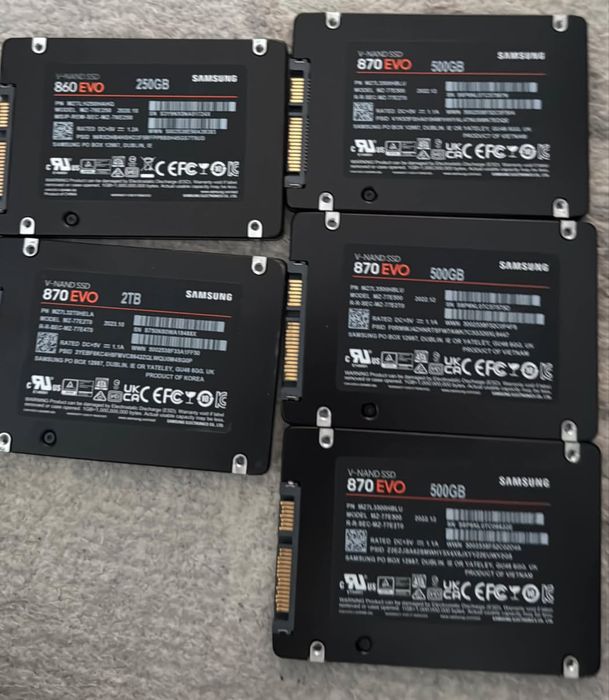 Продается SSD накопители