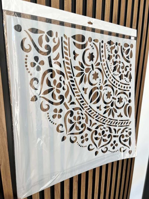 Шаблон за декоративни мазилки - Модел: Lace