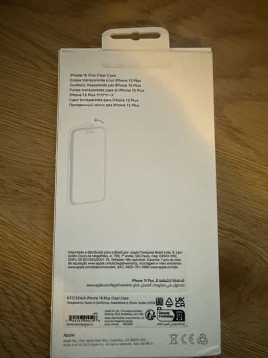 Husa Iphone 14/15 Plus,originala,ca noua cu magsafe
